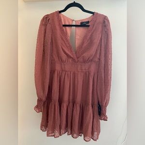 Lulus mauve dress